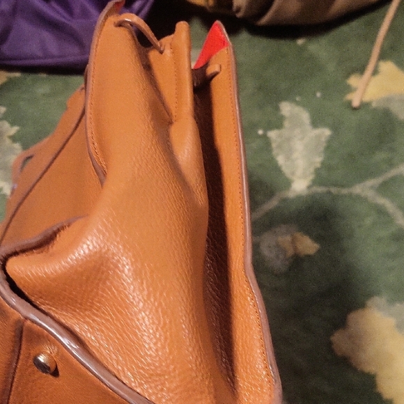 Kate Spade Tan and Red Tote Bag - Picture 4 of 9